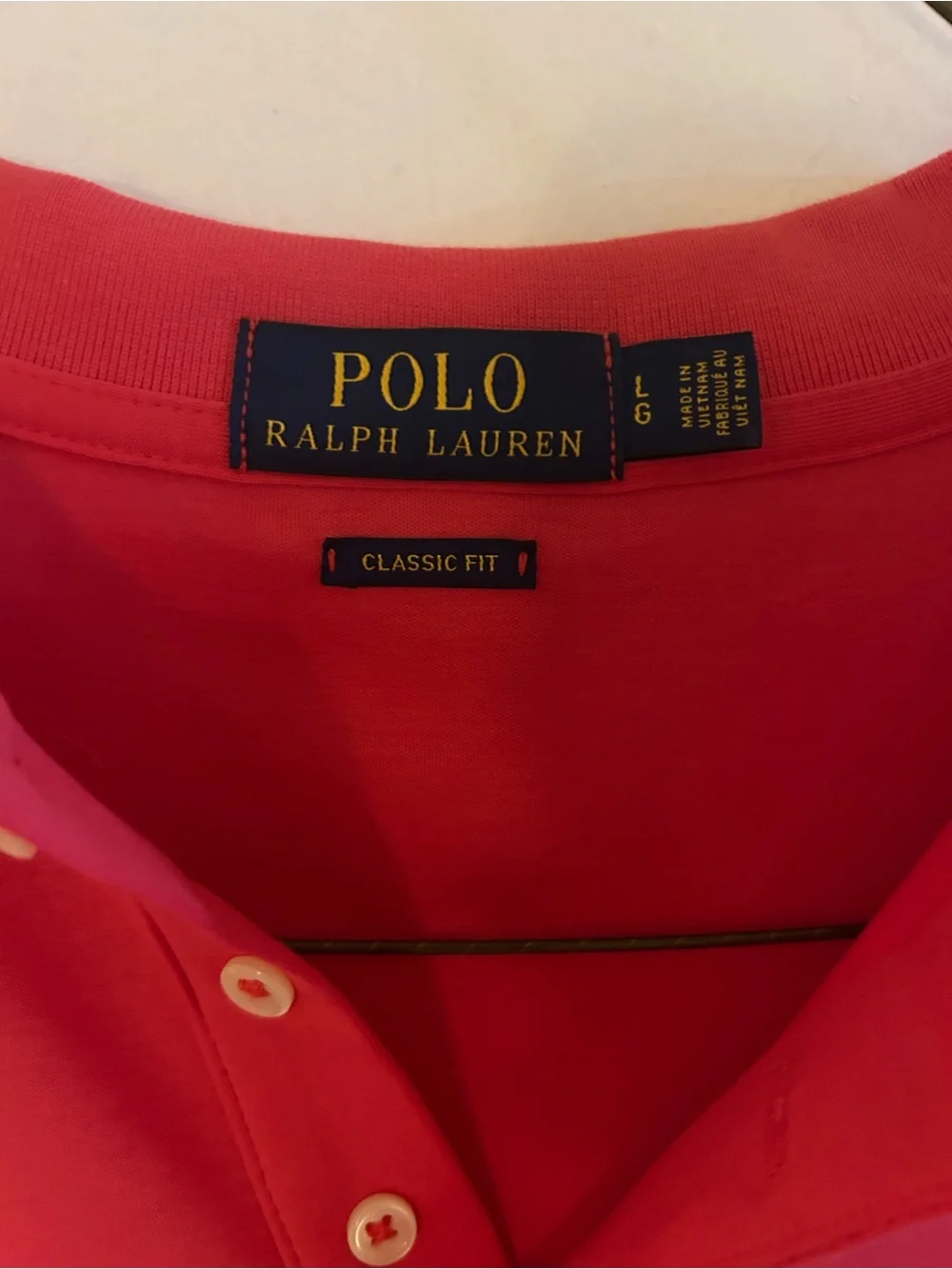 Polo by Ralph Lauren Men’s Bright Red Polo Shirt